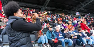 Een gezellige sfeer tijdens de halve finales in het Wagener Stadion. Foto: Ewout Pahud de Mortanges