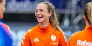 Lisa Post, de duracellbatterij van de Oranjevrouwen.