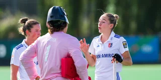 Met haar teamgenoten Phileine Hazen en Marleen Jochems. Foto: Ewout Pahud de Mortanges