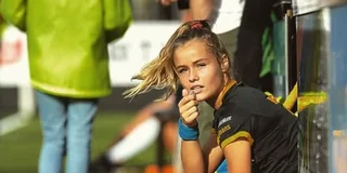 Mikky Kiemeney in het shirt van Den Bosch. Foto: Instagram Mikky Kiemeney 