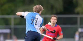 Huisman voelt zich weer een hockeyer. Foto: Kees Boelhouwer.