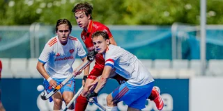 Joppe Wolbert in duel met zijn belgische tegenstander. Foto: Worldsportpics/Frank Uijlenbroek