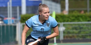 Tessa Verweijen scoorde opnieuw voor Nijmegen. Foto: Roel van Gorp