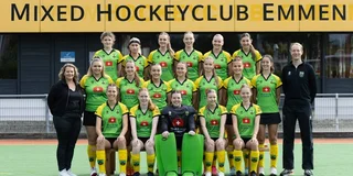 Emmen heeft sinds dit seizoen weer een Dames 1. Foto: privéarchief Meike Ekkelenkamp