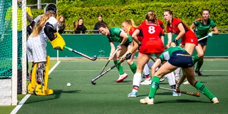 Scrimmage voor het duel tijdens Push-HBS