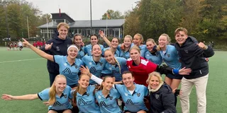 Nijmegen MO16 verzekerd van vervolg landelijke competitie. Foto: Gijs van Alken