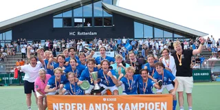 Kampong JO18 verslaat Oranje-Rood in NK-finale. Foto: Willem Vernes