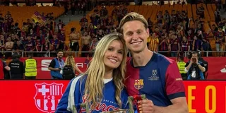 Mikky Kiemeney en Frenkie de Jong. Foto: Instagram